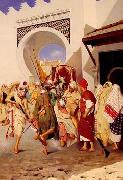 unknow artist Arab or Arabic people and life. Orientalism oil paintings  536 Germany oil painting artist